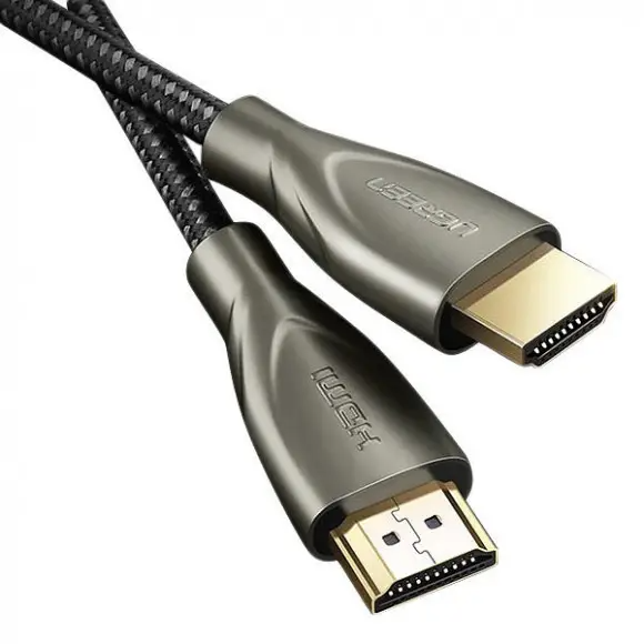 Кабель UGREEN HD118 HDMI to HDMI, 5 m, v2.0 UltraHD 4K-3D Braided Black (40412)