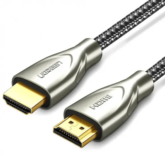 Кабель UGREEN HD118 HDMI to HDMI, 5 m, v2.0 UltraHD 4K-3D Braided Black (40412)