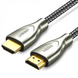 Кабель UGREEN HD118 HDMI to HDMI, 5 m, v2.0 UltraHD 4K-3D Braided Black (40412)