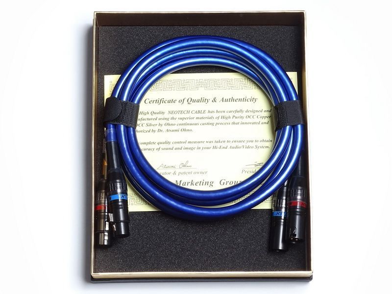 Межблочный кабель Neotech NEI-3001 MK3 UPOCC 2x1m XLR