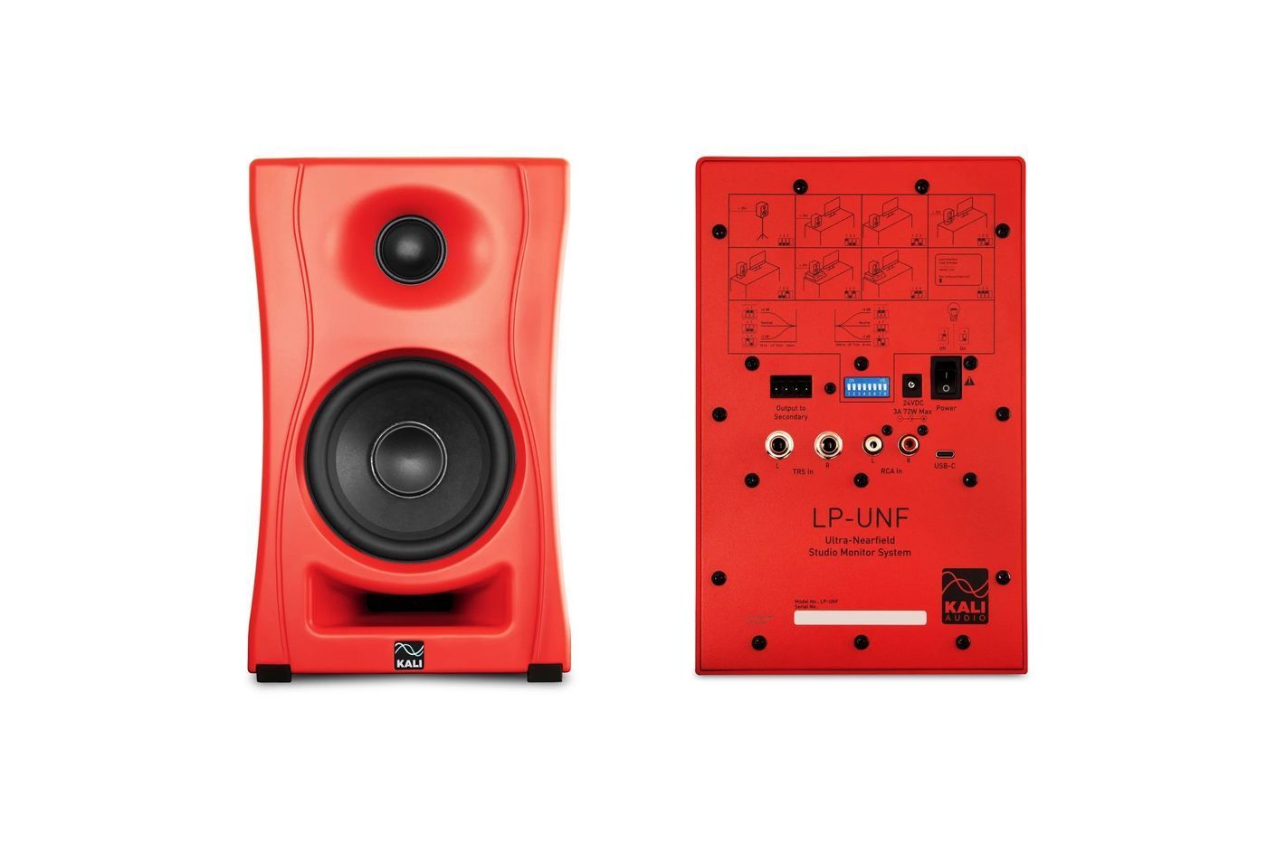 Студийные мониторы Kali Audio LP-UNF Red