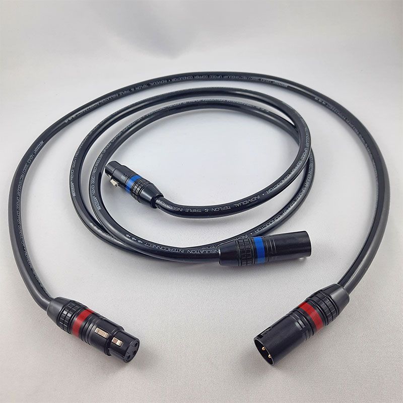 Міжблочний кабель Neotech NEMOI-3220 Rectangular UPOCC 2x1m XLR