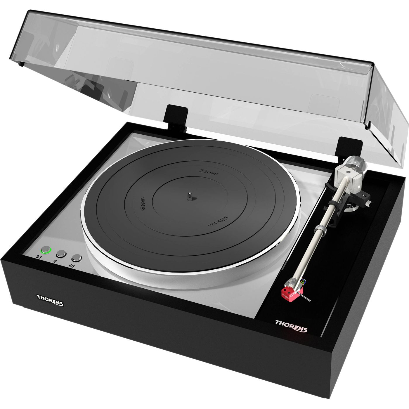 Проигрыватель винила Thorens TD 1600 High gloss Black (Thorens TP 92)