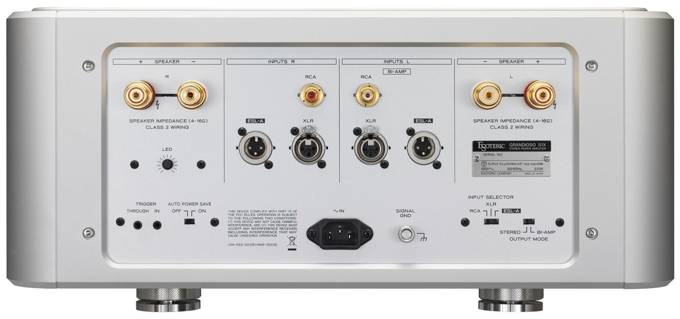 Підсилювач потужності Esoteric Grandioso S1X Silver