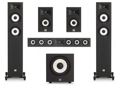 Комплект акустики JBL Stage A120/170/135C/100P Black