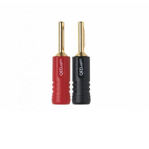 Роз'єм QED Screwloc ABS 4mm Banana (QE1870) 1шт.