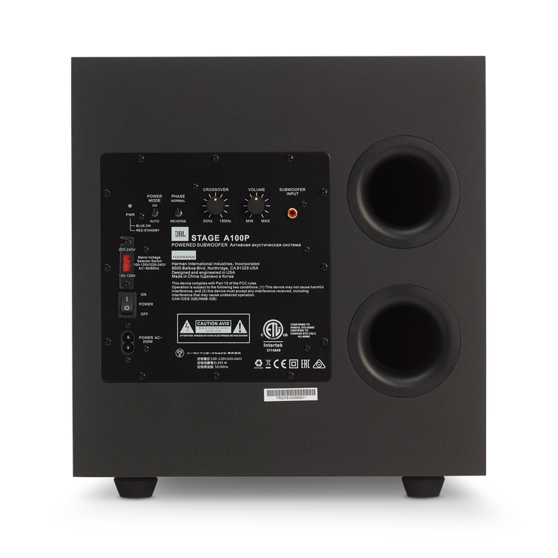Комплект акустики JBL Stage A120/170/135C/100P Black