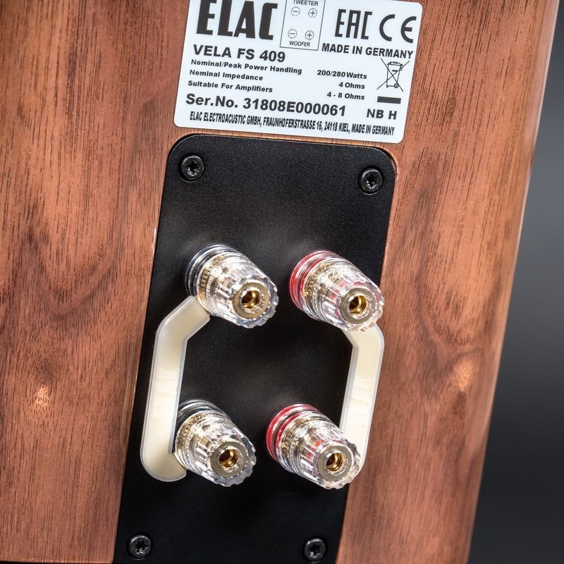 Напольная акустика Elac Vela 2.0 VFS 407.2 Walnut High Gloss