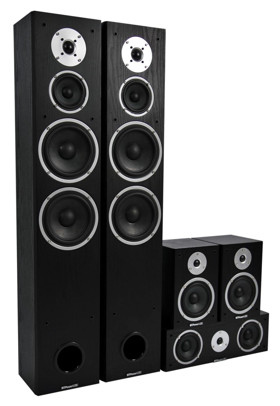 Комплект акустики 5.0 MT-Power PERFORMANCE XL Black