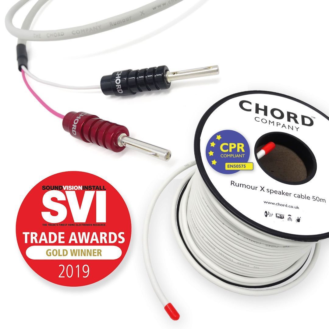 Акустичний кабель Chord RumourX Speaker Cable 3m