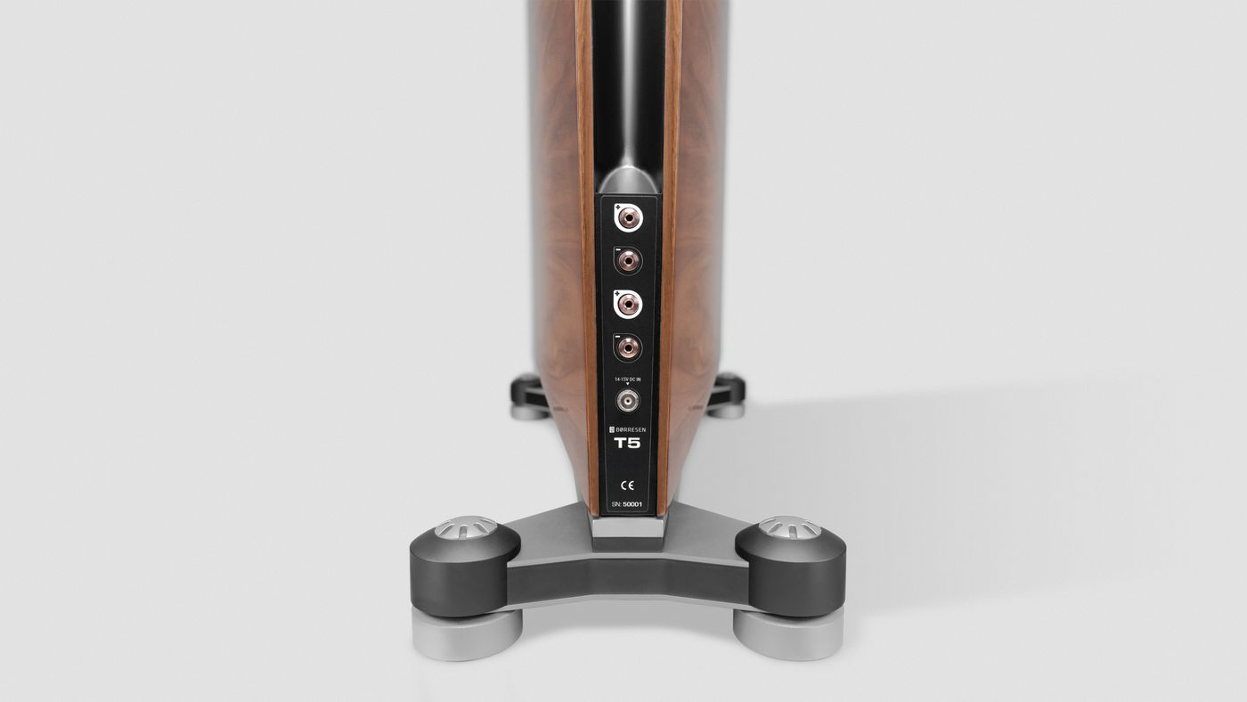 Акустика Borresen T5 Silver Supreme Edition Walnut High Gloss
