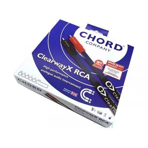 Межблочный кабель CHORD ClearwayX 2RCA to 2RCA Turntable (with fly lead) 1.2m