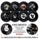 Набір підставок Retro Musique The Beatles - 8 Pieces Coaster Set With Real Vinyl Coasters