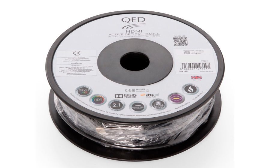 Кабель QED PERF OPTICAL 8K HDMI LSZH 40M (QE6186)