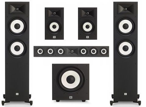 Комплект акустики JBL Stage A130/190/135C/120P Black