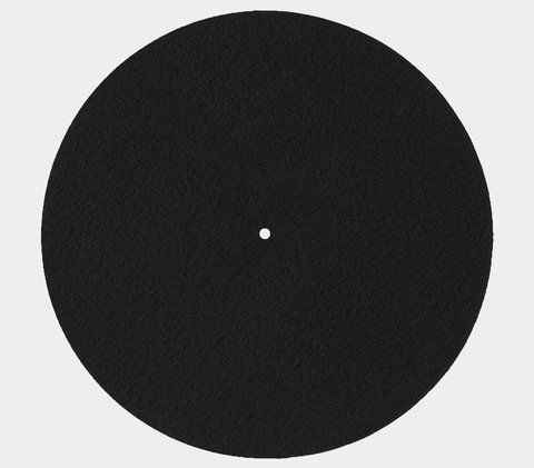 Мат для проигрывателя Rega Turntable Mat Black (Planar 3/6/8, RP3/P5/P7)