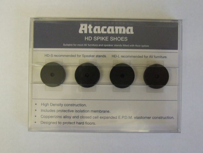 Подпятники для шипов Atacama HD-S Spike Shoes (20 mm) Black