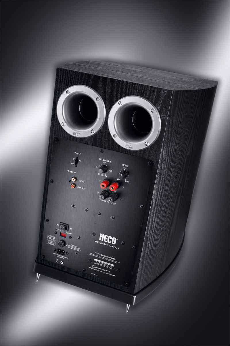 Сабвуфер Heco Victa Prime Sub 252 A Black