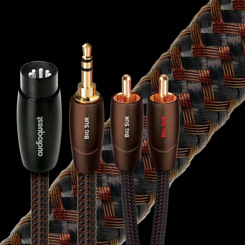 Міжблочний кабель AUDIOQUEST 1.0m BIG SUR RCA > RCA