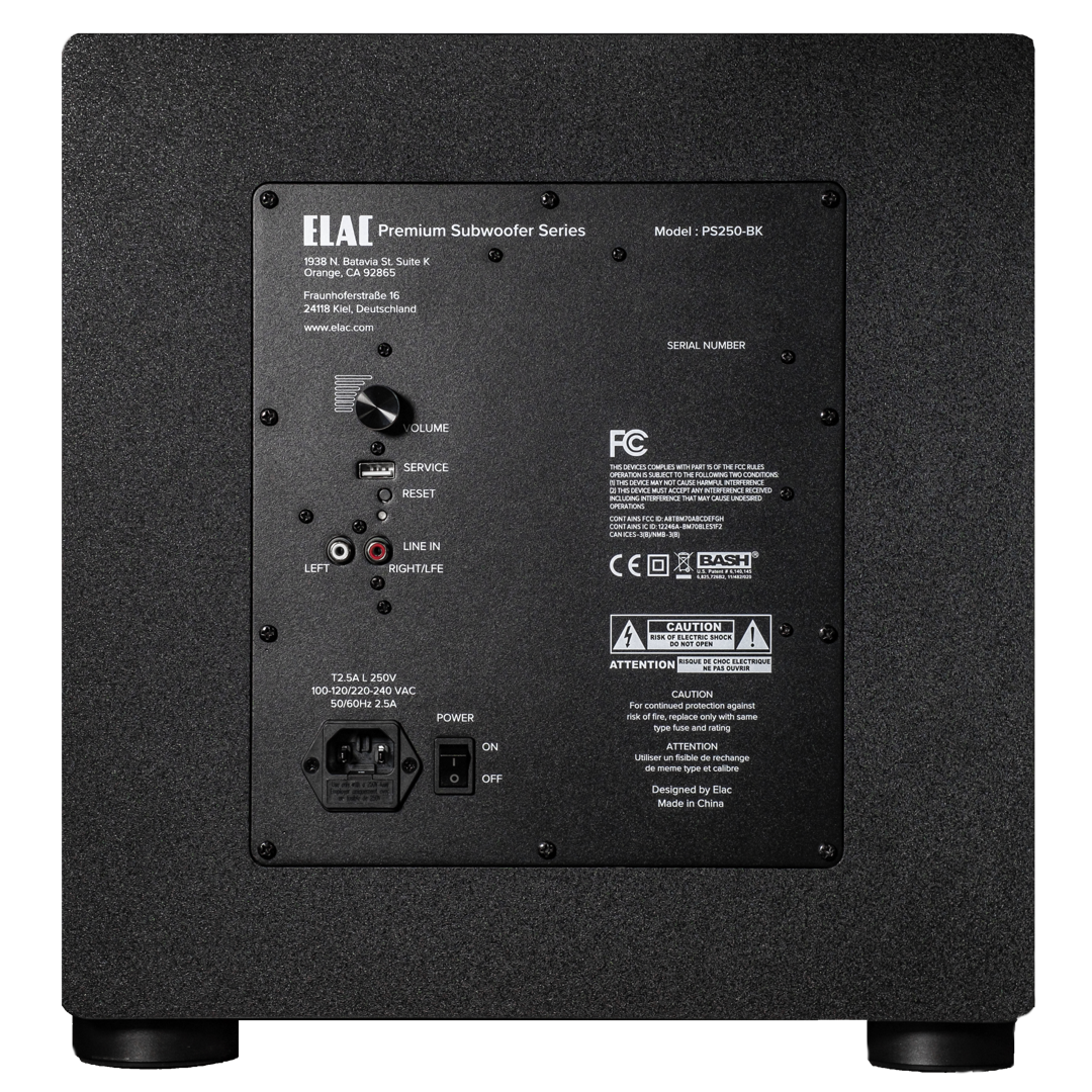 Сабвуфер Elac PS250 Black Vinyl