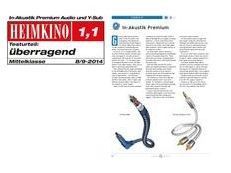 Міжблочний кабель Inakustik Premium Audio Stereo RCA 1,5m