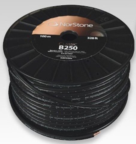 Акустичний кабель Norstone B250 2x2.5mm&sup2; black 100m