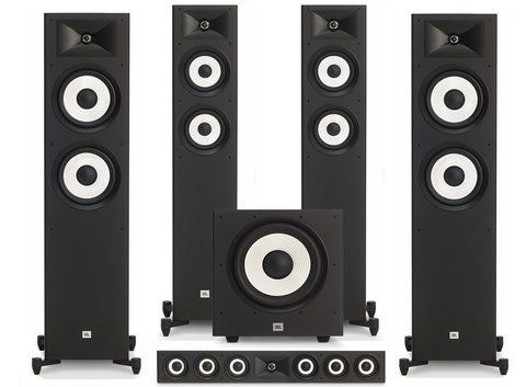 Комплект акустики JBL Stage A170/190/135C/120P Black