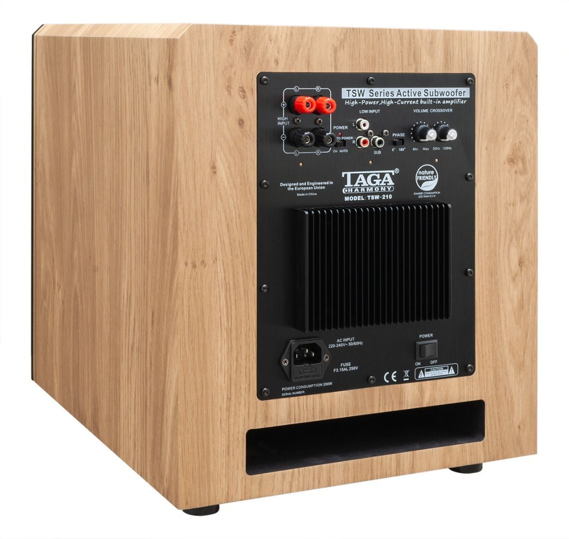 Сабвуфер TAGA Harmony TSW-210 Oak