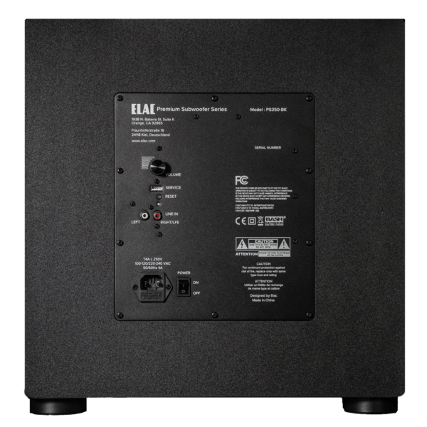 Сабвуфер Elac PS350 Black Vinyl