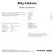 Мастер-лента Studio Live Session - Billy Cobham