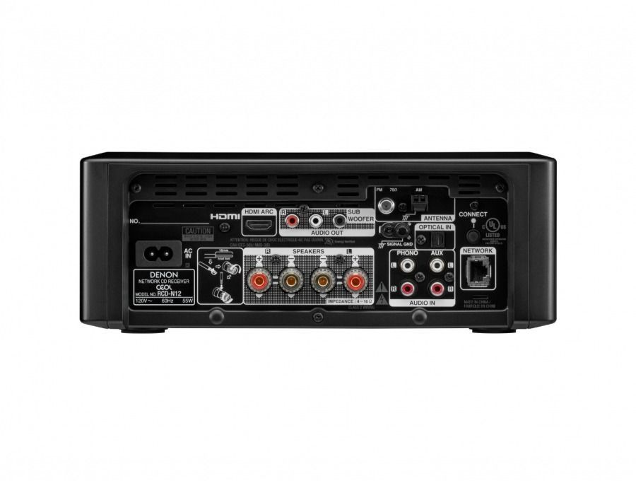 Мережевий CD-ресiвер Denon CEOL RCD-N12 Black