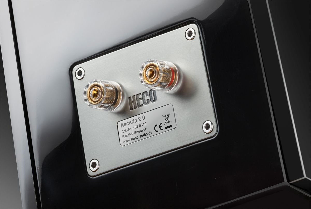 Полична акустика Heco Ascada 2.0 BTX Piano Black