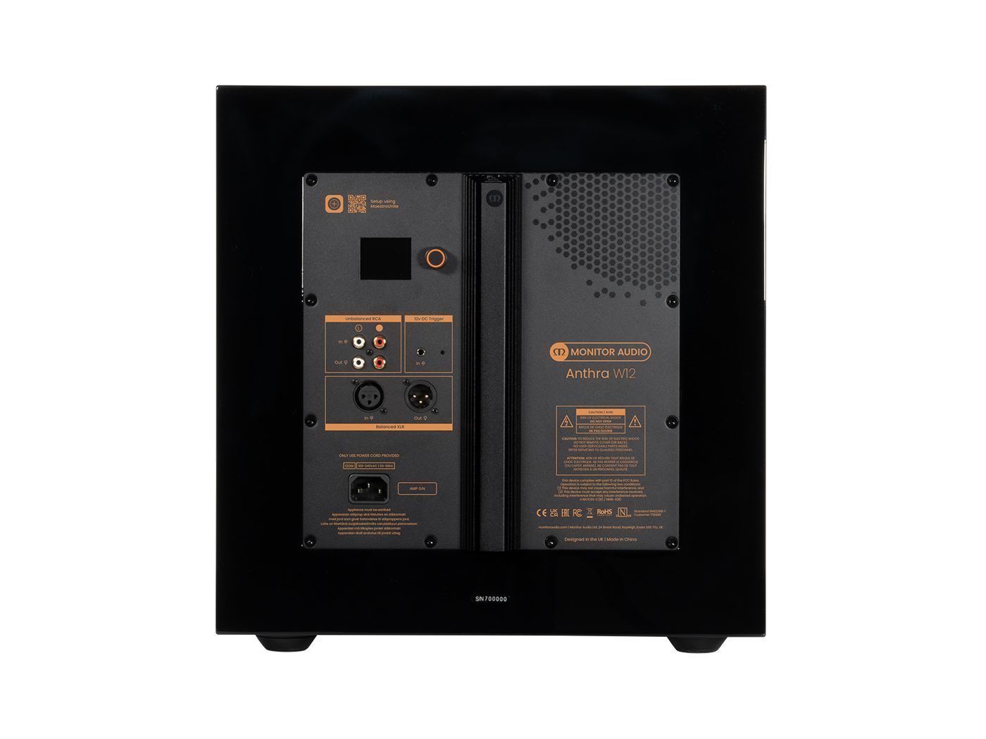 Сабвуфер Monitor Audio Anthra W12 High Gloss Black
