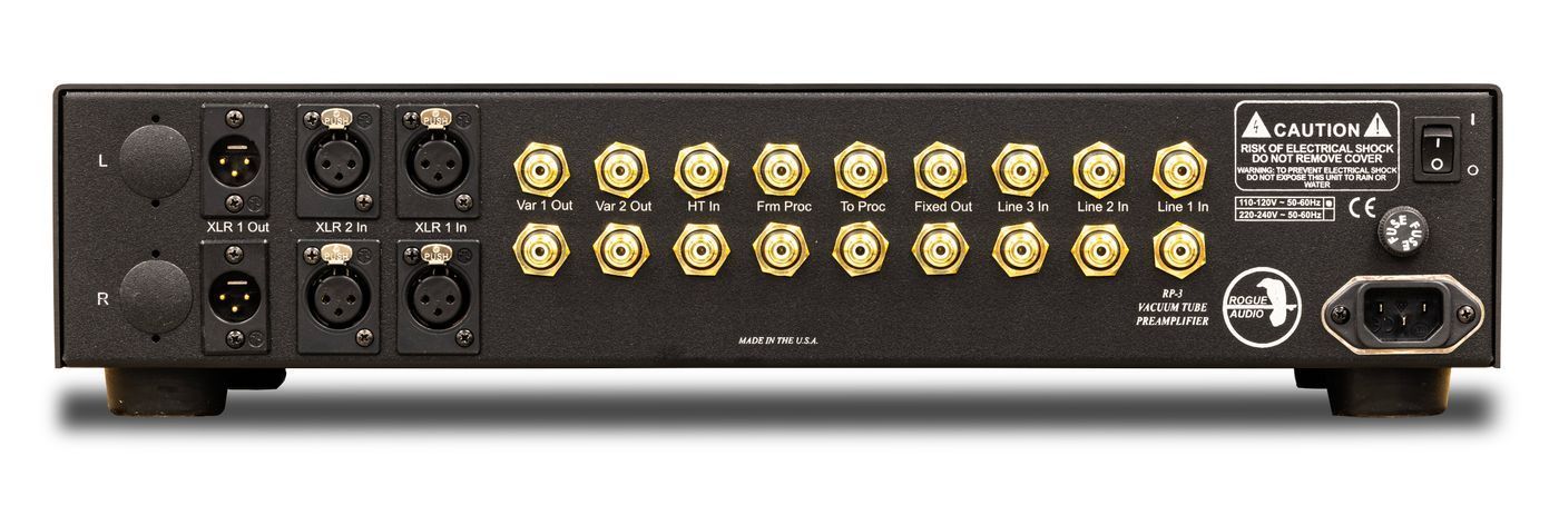Попередній підсилювач Rogue Audio RP-3 Black