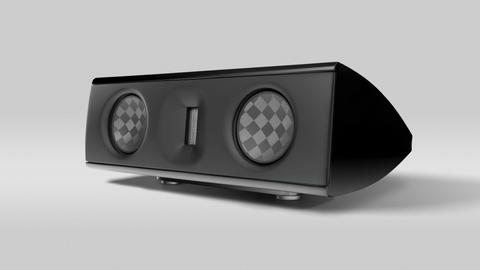 Центральный канал B&oslash;rresen Center3 Black High Gloss