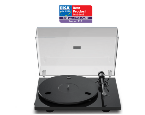 Програвач вінілу Pro-Ject E1.2 Phono Pick it MM E High Gloss Black