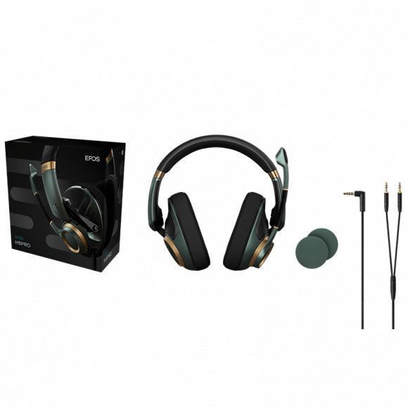 Навушники Sennheiser EPOS H6PRO OPEN Racing Green