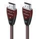 HDMI кабель AudioQuest hd 15.0m, 48G HDMI AOC Cherry Cola