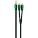 Міжблочний кабель AUDIOQUEST EVERGREEN 3.5mm > RCA 2м.