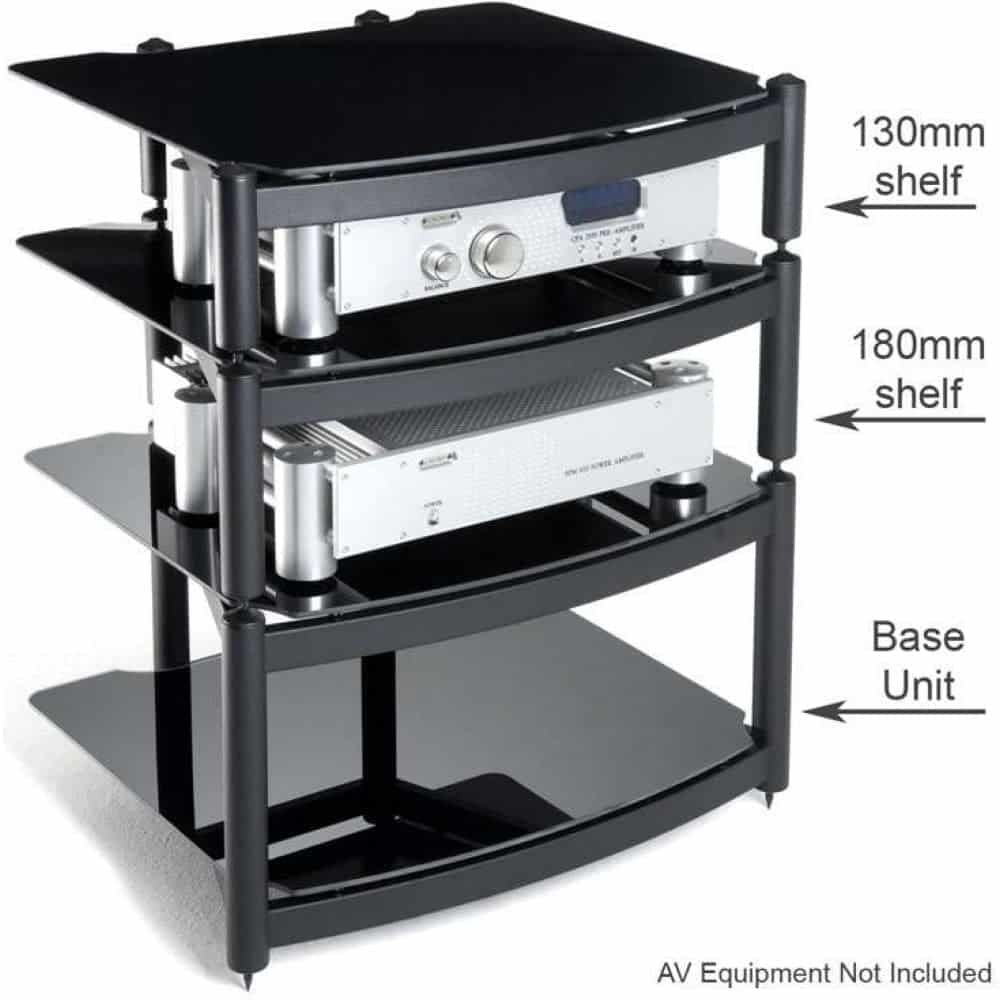 Стойка Atacama Equinox 2 Shelf Base Module XL Pro SE Black