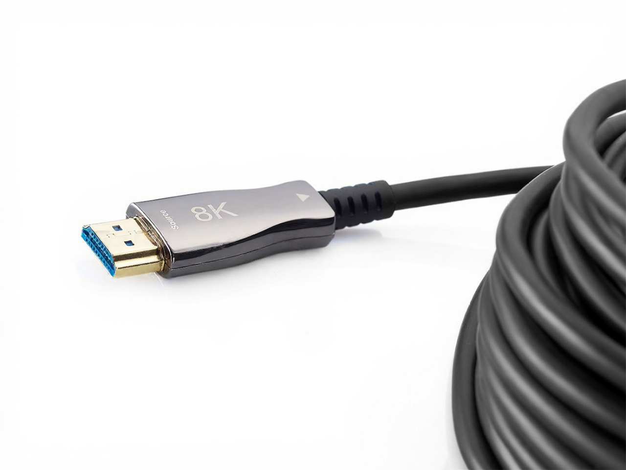 HDMI кабель TTAF HDMI 2.1 48 Gbps AOC Cable 24K Gold 40m