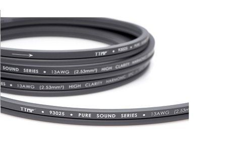 Акустичний кабель TTAF 93025 2x2.53 Silver Line Hybrid CL2 Cable 1m