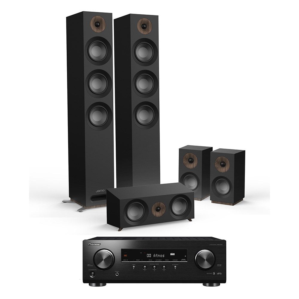 Домашній кінотеатр Pioneer VSX-534 Black + Jamo S 809 HCS