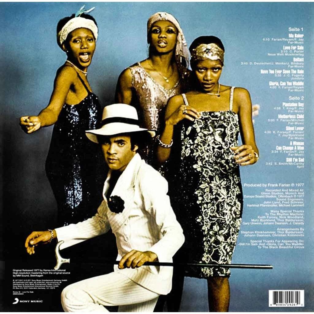 Виниловая пластинка Boney М.: Love For Sale -Reissue