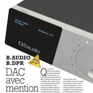 ЦАП-Передпідсилювач-Стрімер B.audio B.dpr EX Silver