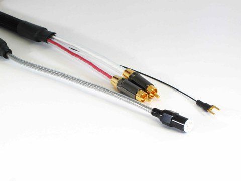 Фоно кабель Purist Audio Design (Diamond Revision) Aqueous Aureus 1,2 m DIN - RCA