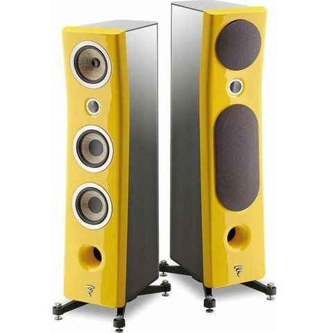 Підлогова акустика Focal KANTA №2 Black HG - Solar Yellow HG