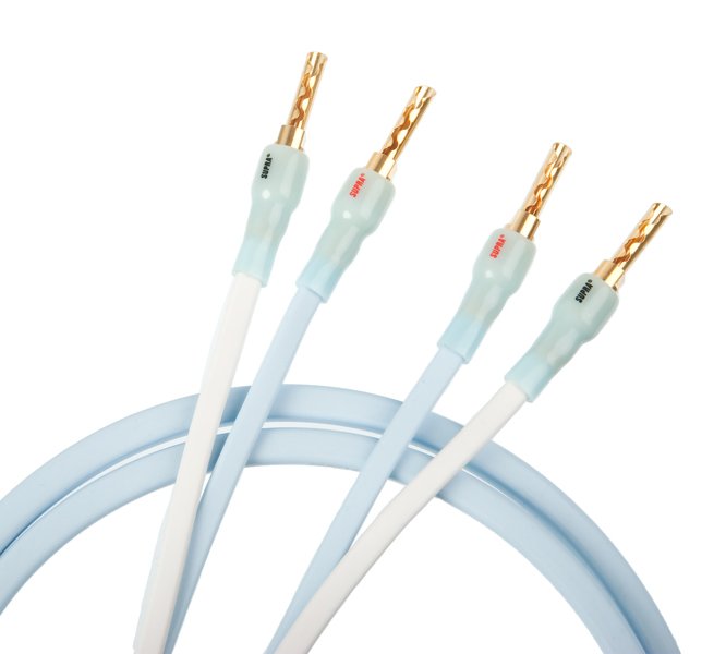 Акустический кабель Supra PLY 2X2.0 WHITE COMBICON 2X2M