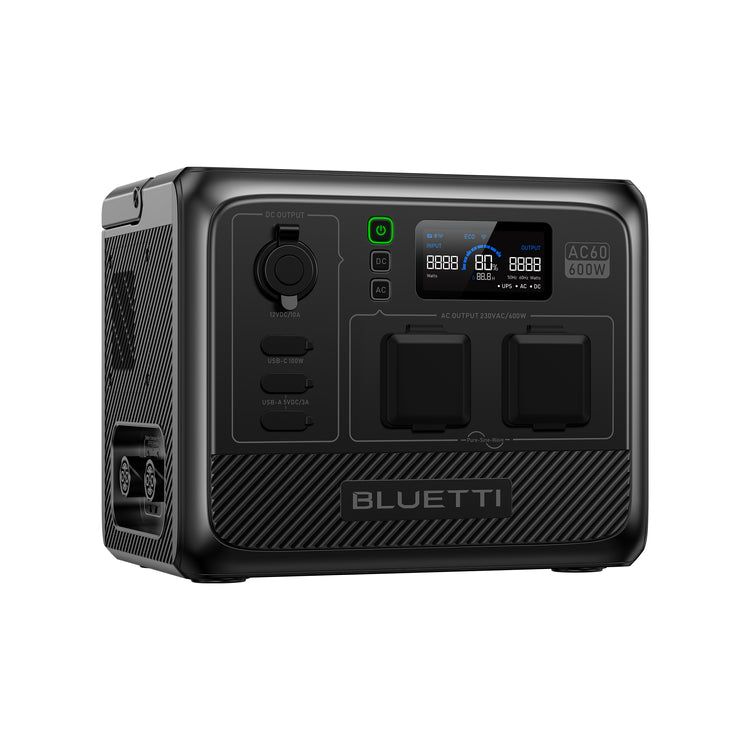 Зарядна станція Bluetti AC60P Portable Power Station | 600W 504Wh