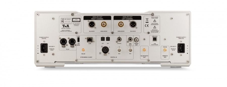 SACD програвач-стрімер T+A MP 3100 HV G3 Silver